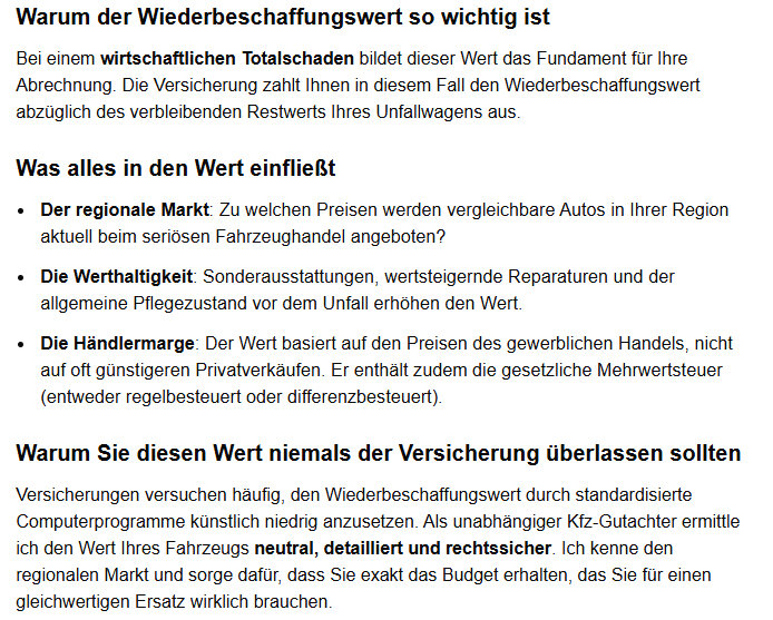 Symbolbild für den Marktwert eines Autos